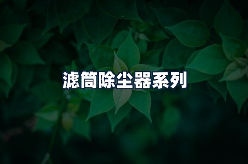 滤筒除尘器